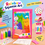 Rainbow Scratch Art Activity for Kids with Free Stickers – Creative Craft Toy