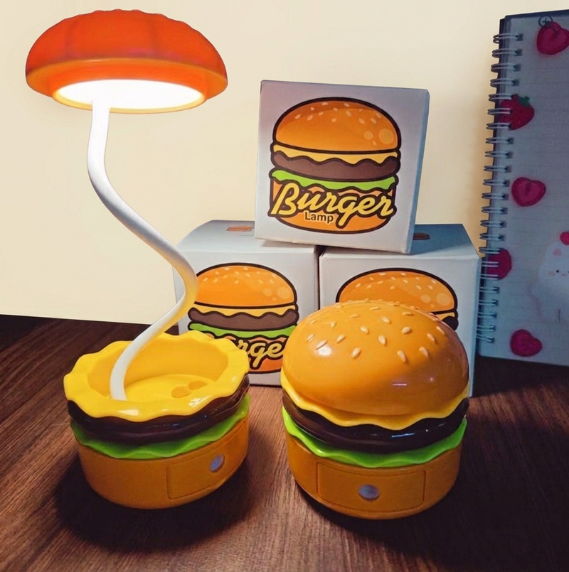 4 Pcs Burger Lamp with Sharpener (KANJAK DEAL)