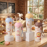 2 Pcs Ice Cream Bottle – 600ml Insulated Stainless Steel Bottle (KANJAK DEAL)