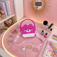 Cute Cartoon Animal Sling Bag – Mini Silicone Crossbody Bag for Kids