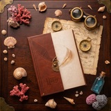 2 Pcs Harry Potter Premium A5 Leather Diary with Metal Lock (KANJAK DEAL)