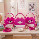 Cute Cartoon Animal Sling Bag – Mini Silicone Crossbody Bag for Kids
