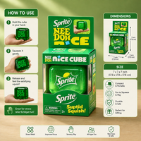 Sprite NeeDoh Ice Cube Squishy Toy