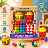 4-in-1 Fast Food Puzzle Set for Kids